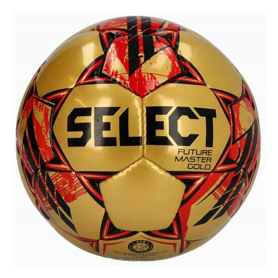 Ballon De Foot FUTSAL MASTER (Doré / Rouge) Taille 4