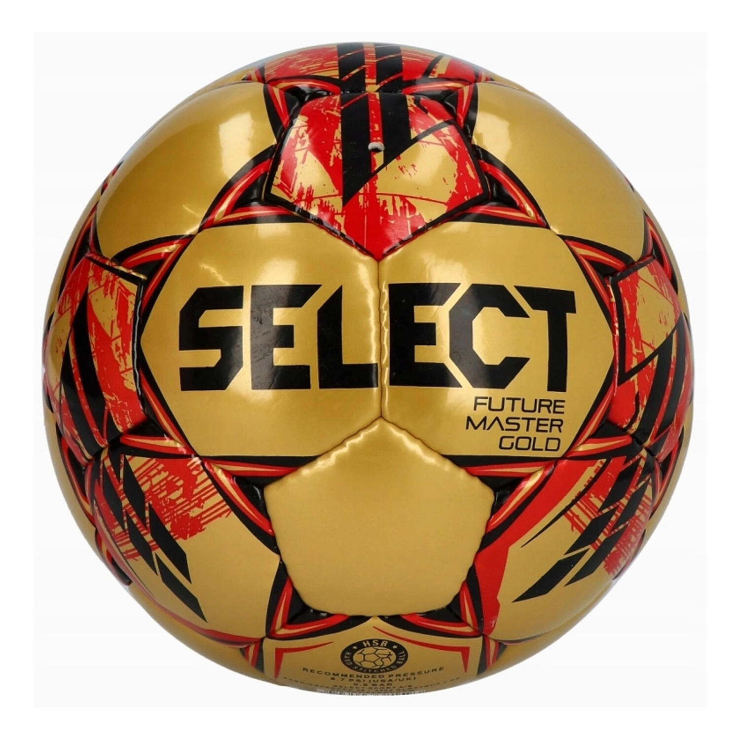 Select - Ballon De Foot Futsal Master (doré / Rouge) - Ballon De Foot - Jaune|rouge - 4 - Decathlon