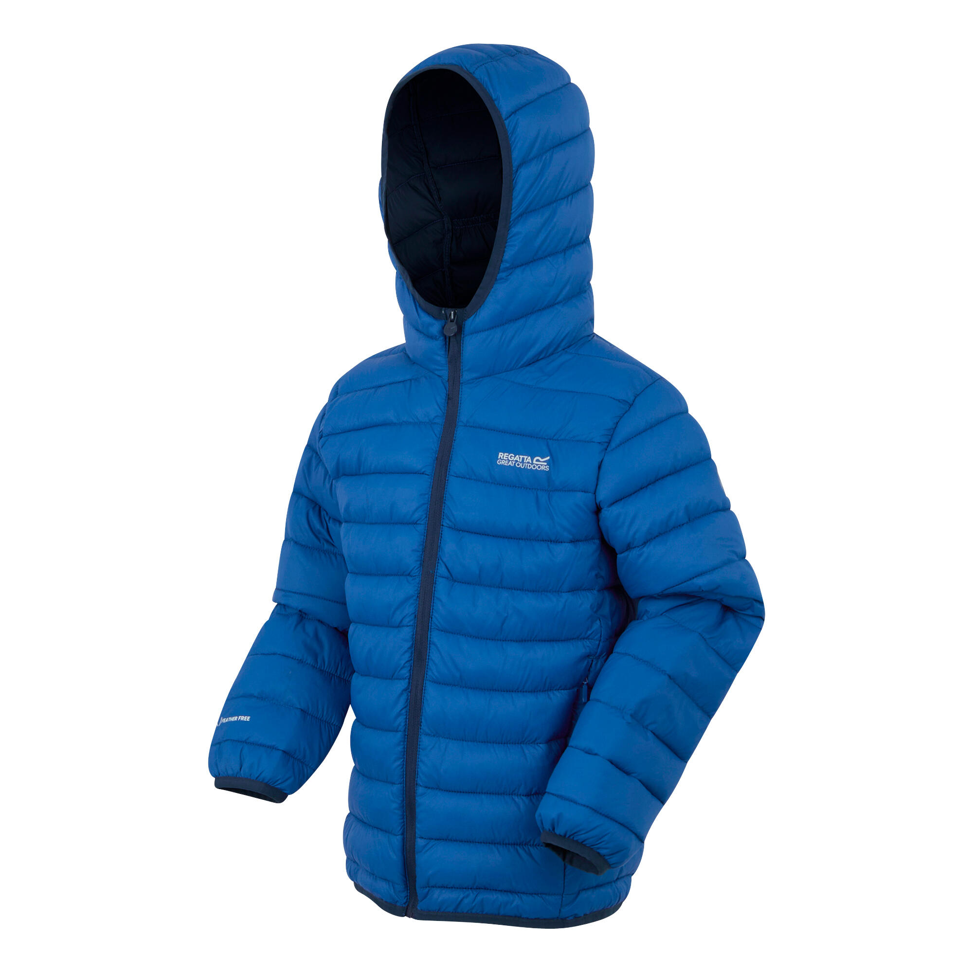 Giacca Imbottita Con Cappuccio Bambini Regatta Marizion Snorkel Blue Moonlight 4/6