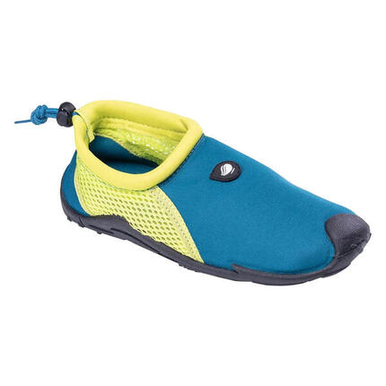 Chaussures Aquatiques MAREO Femme (Bleu Canard / Vert Fluo)