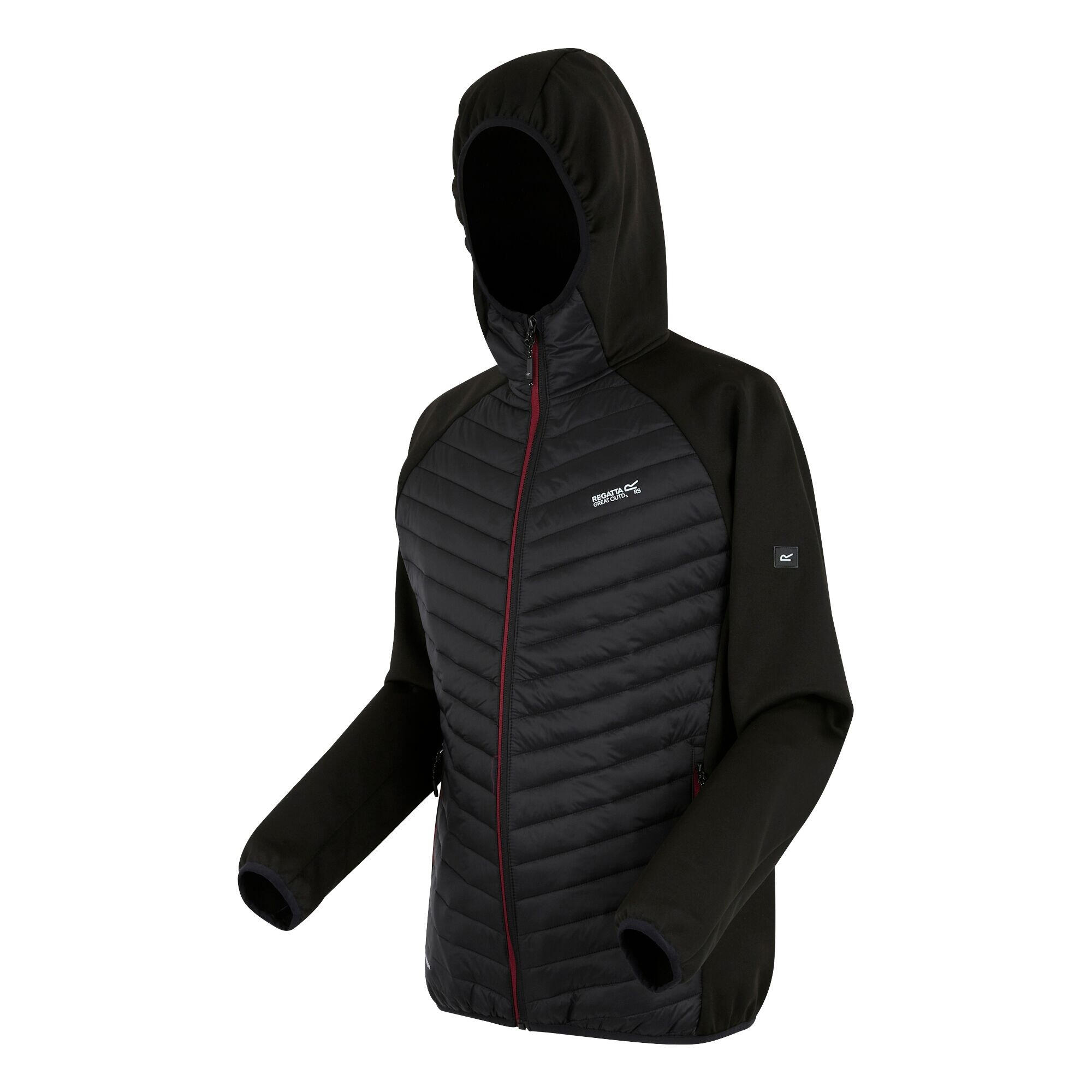 Veste Hybride ANDRESON Homme (Noir / Pourpre Foncé) 3/5