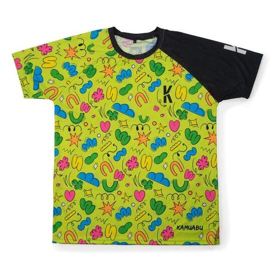 Maglia Running Donna Verde Lime CLOUDY