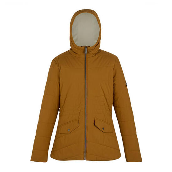 Veste Matelassée AGARA Femme (Marron / Vanille Clair)