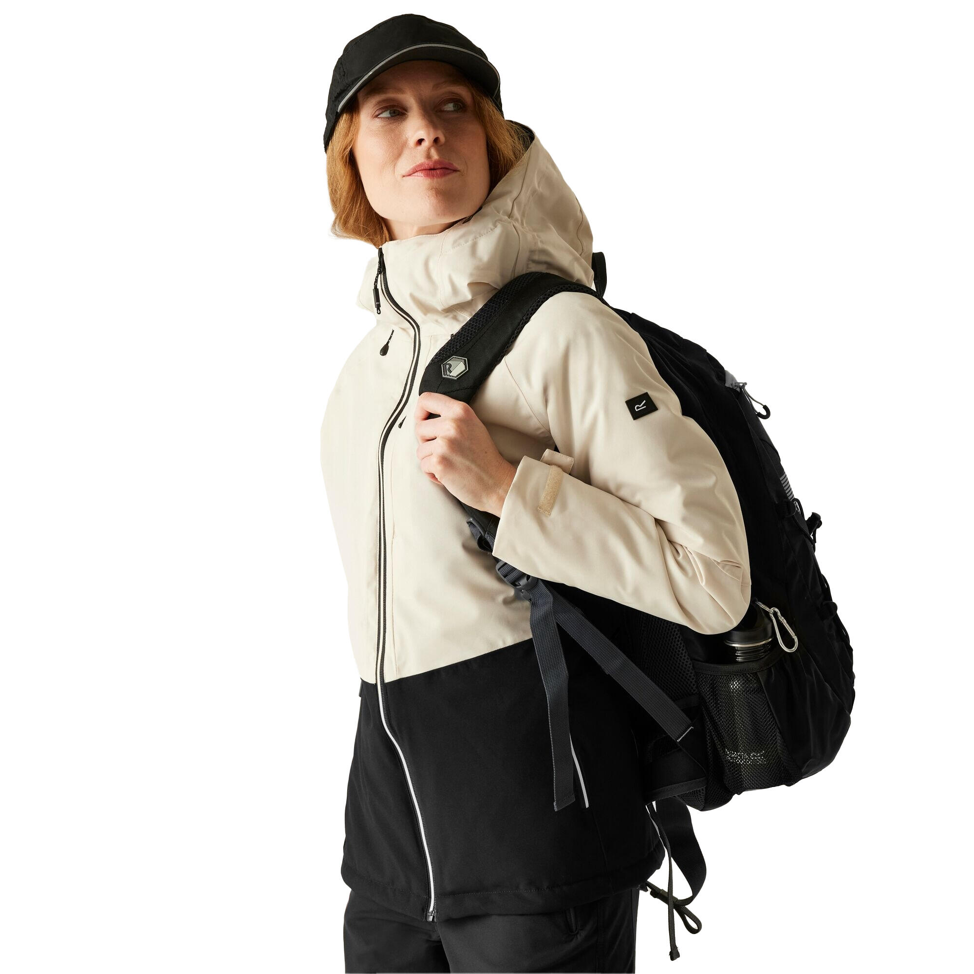 Regatta - Veste Matelassée Highton Femme (blanc Cassé / Noir) - Doudoune Synthétique - Noir|rose - Decathlon