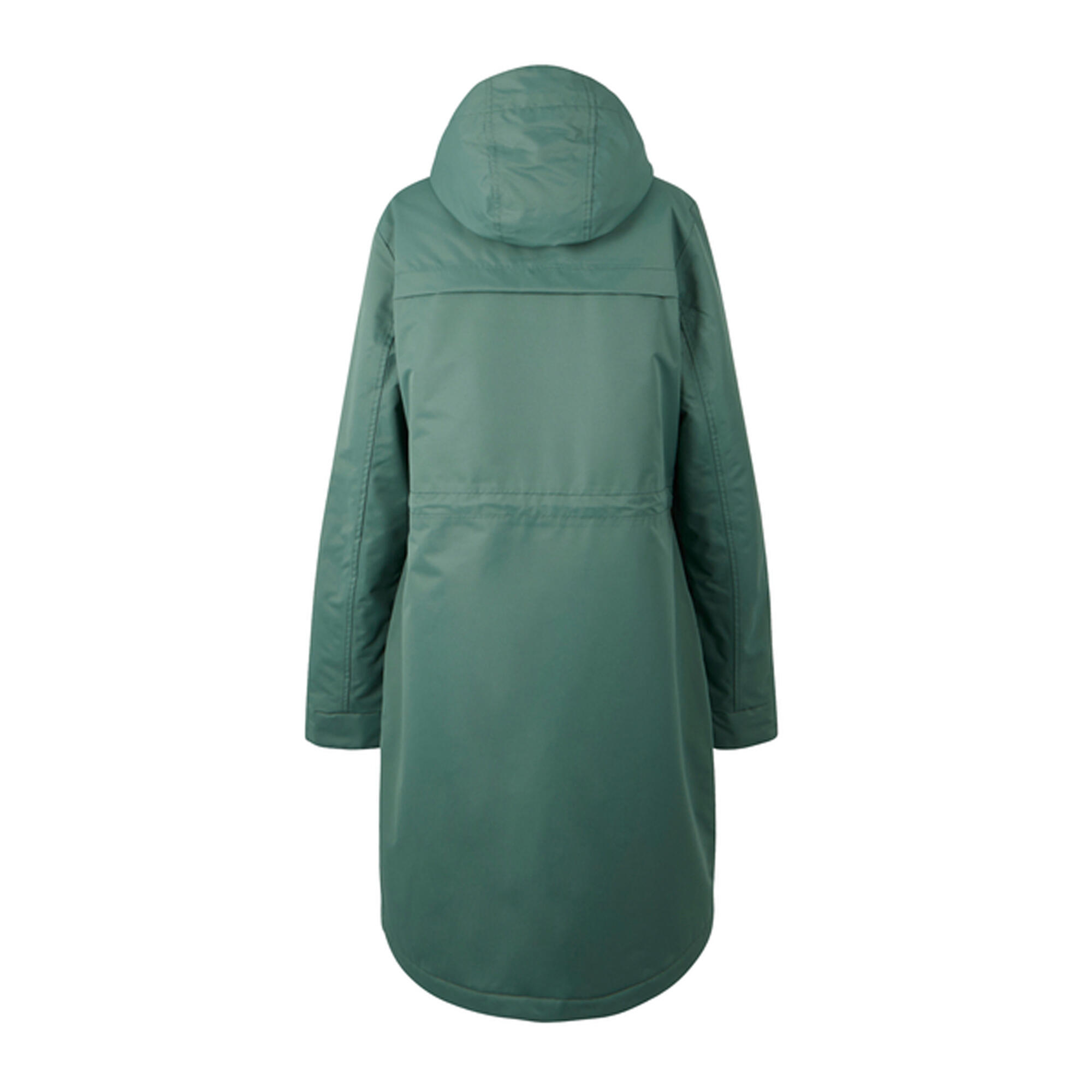 Veste Imperméable ROMINE Femme (Vert Sombre / Vanille Clair) 2/4