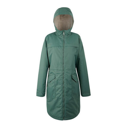 Veste Imperméable ROMINE Femme (Vert Sombre / Vanille Clair)