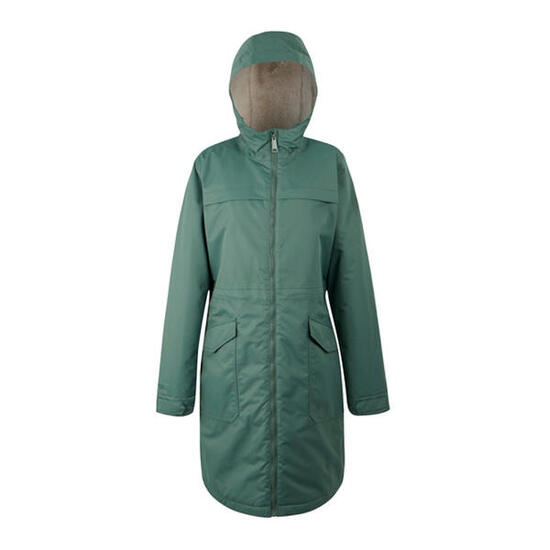 Veste Imperméable ROMINE Femme (Vert Sombre / Vanille Clair)
