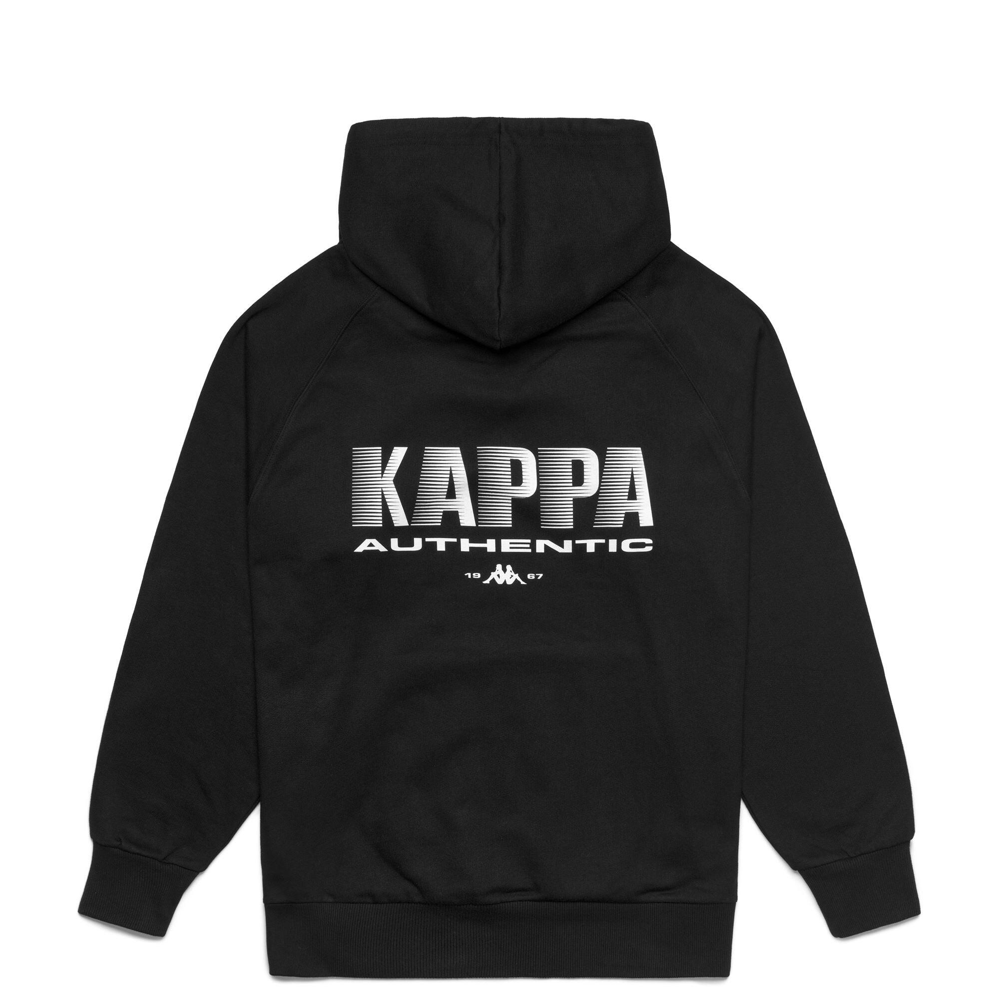 Felpa da uomo in cotone nero da streetwear sportivo 3/3