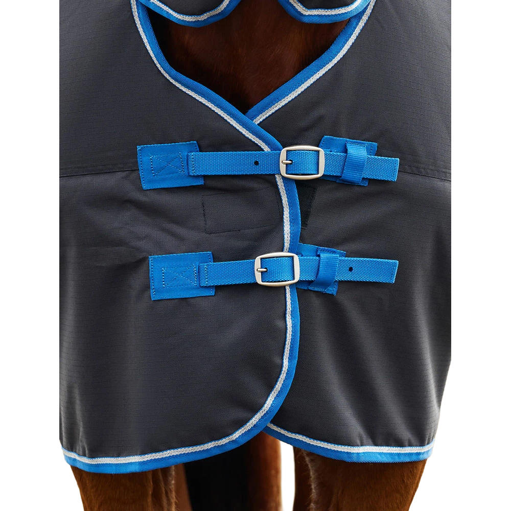 Comfitec Tyro Combo Neck 220g Horse Turnout Rug (Navy/Charcoal) 2/4
