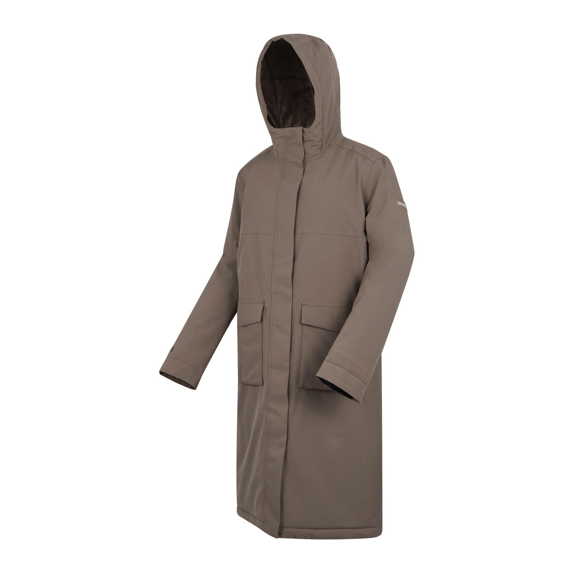 "Yarli" Jacke, wasserfest für Damen Mokka/Kakao 3/5