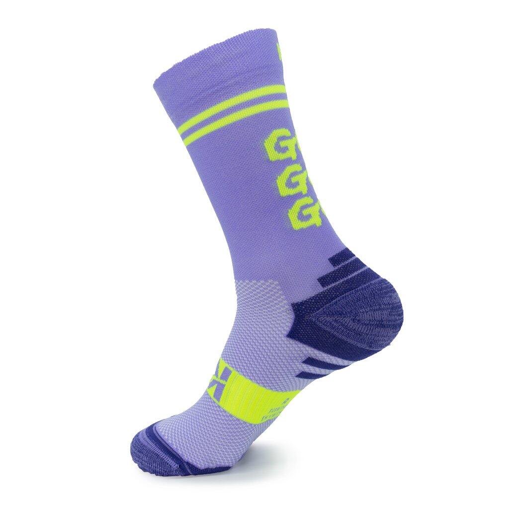 Calze Running Unisex 1 filo Viola GO! GO! GO! 6/6