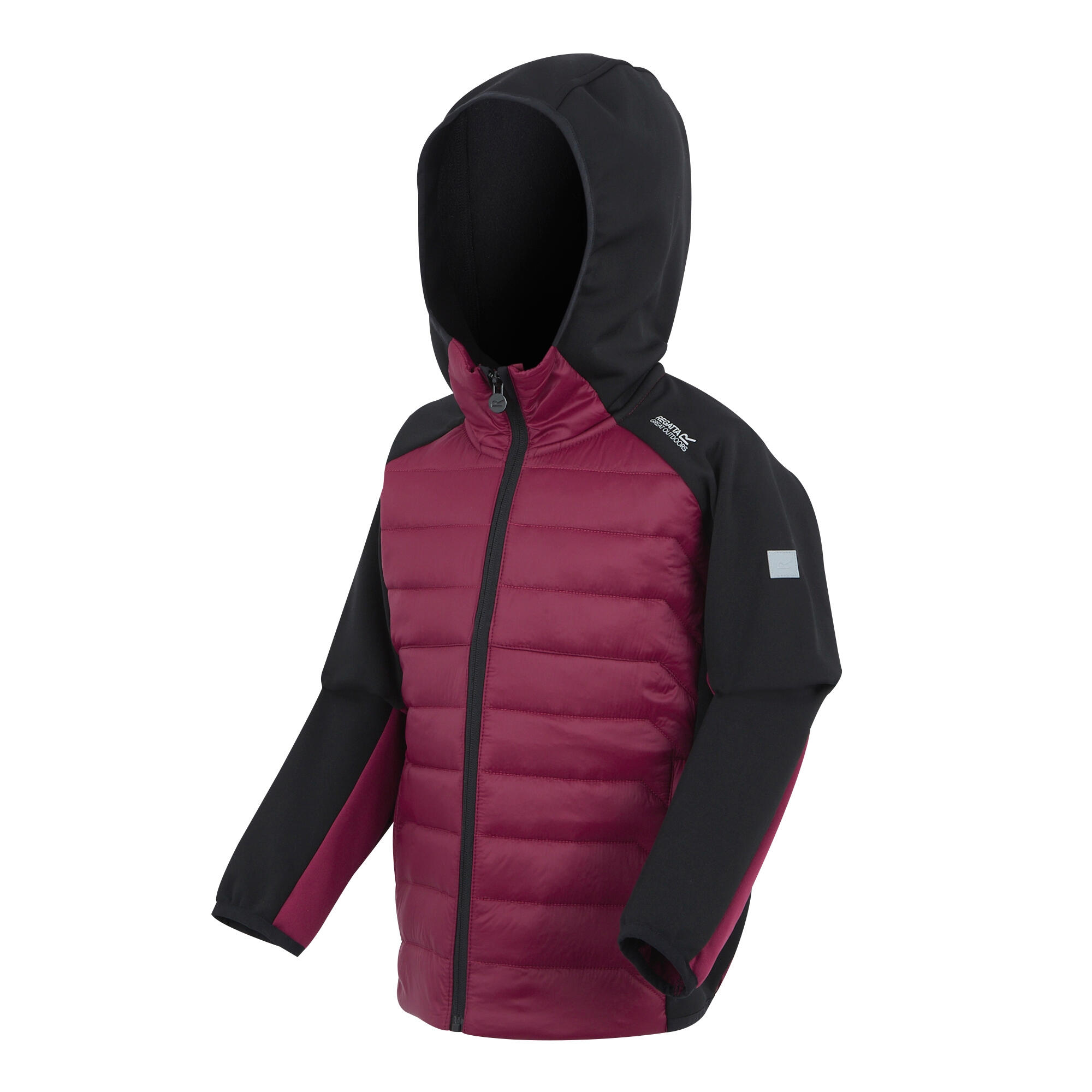 Giacca Ibrida Bambini Regatta Kielder IX Nero Pimento Scuro 3/5