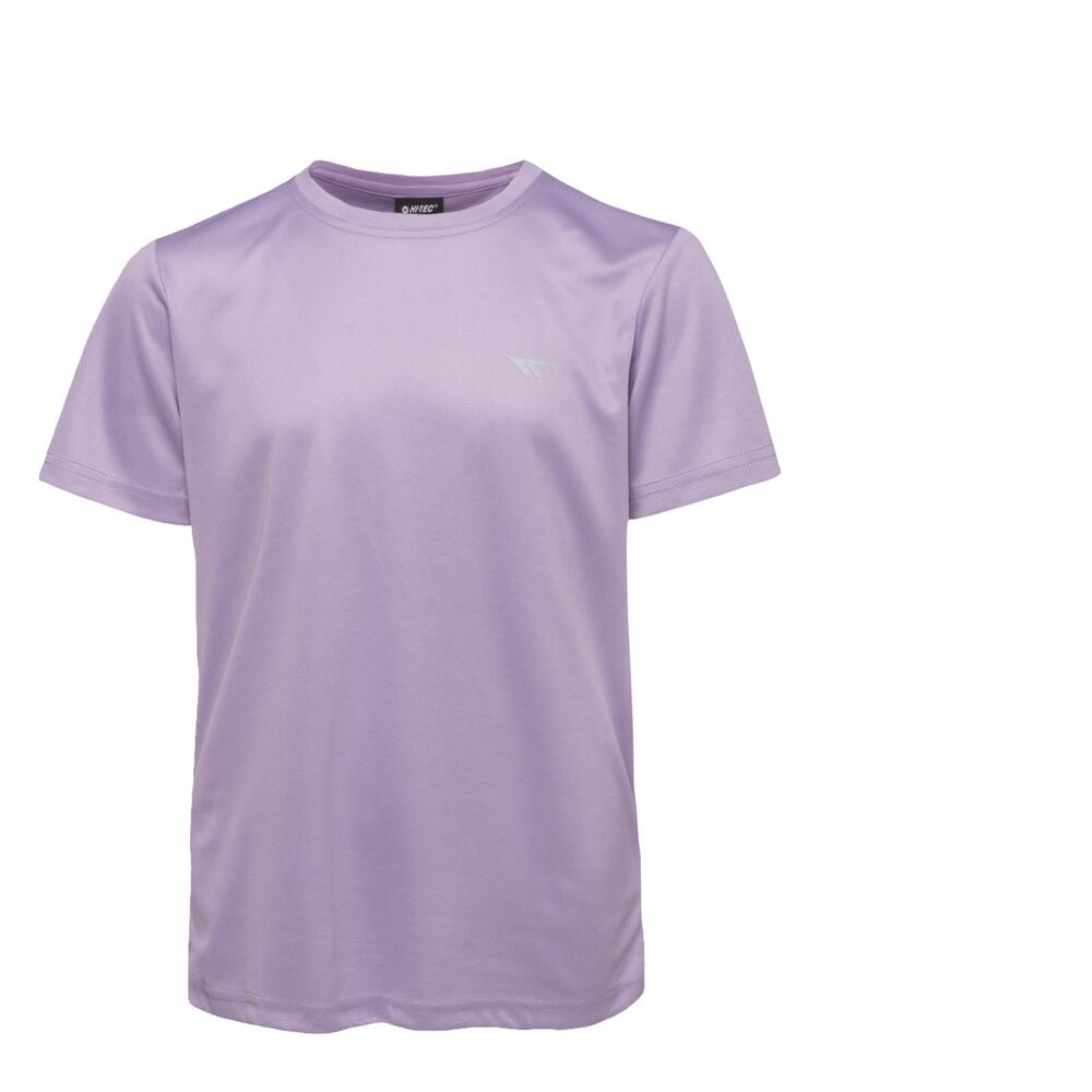 Tshirts Manches Courtes JODIN Enfant (Blanc / Glycine) 4/4
