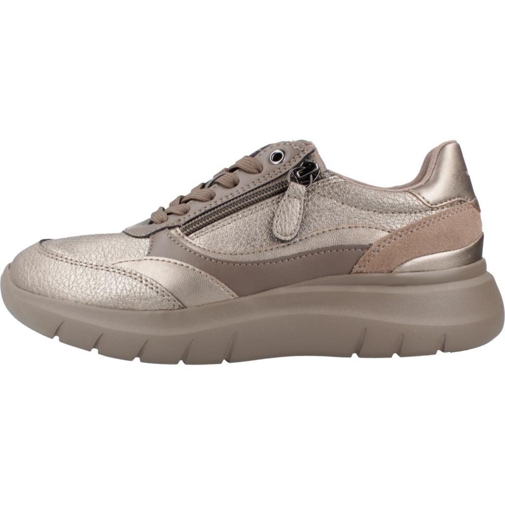 Baskets Geox Modèle D Plummery Couleur Bronze 2/5