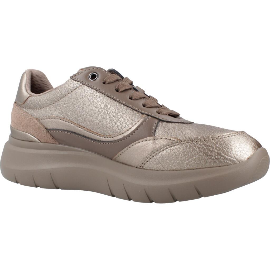 Baskets Geox Modèle D Plummery Couleur Bronze 5/5