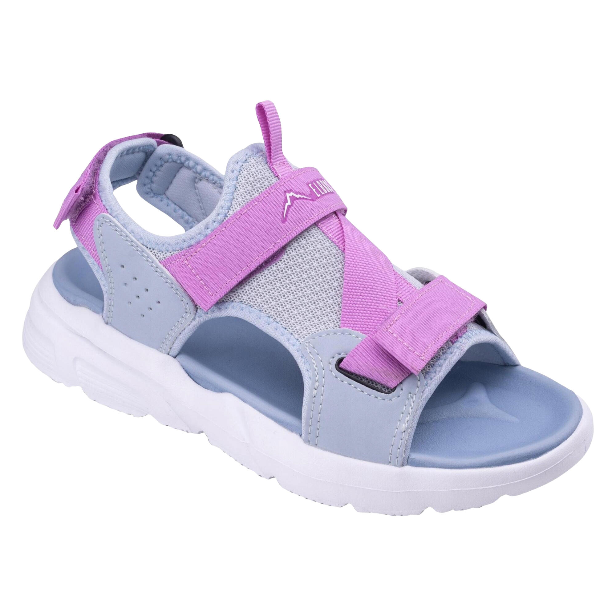 Elbrus - Sandales Liryco Femme (violet / Bleu / Anthracite) - Sandales - Blanc|bleu|violet - Decathlon