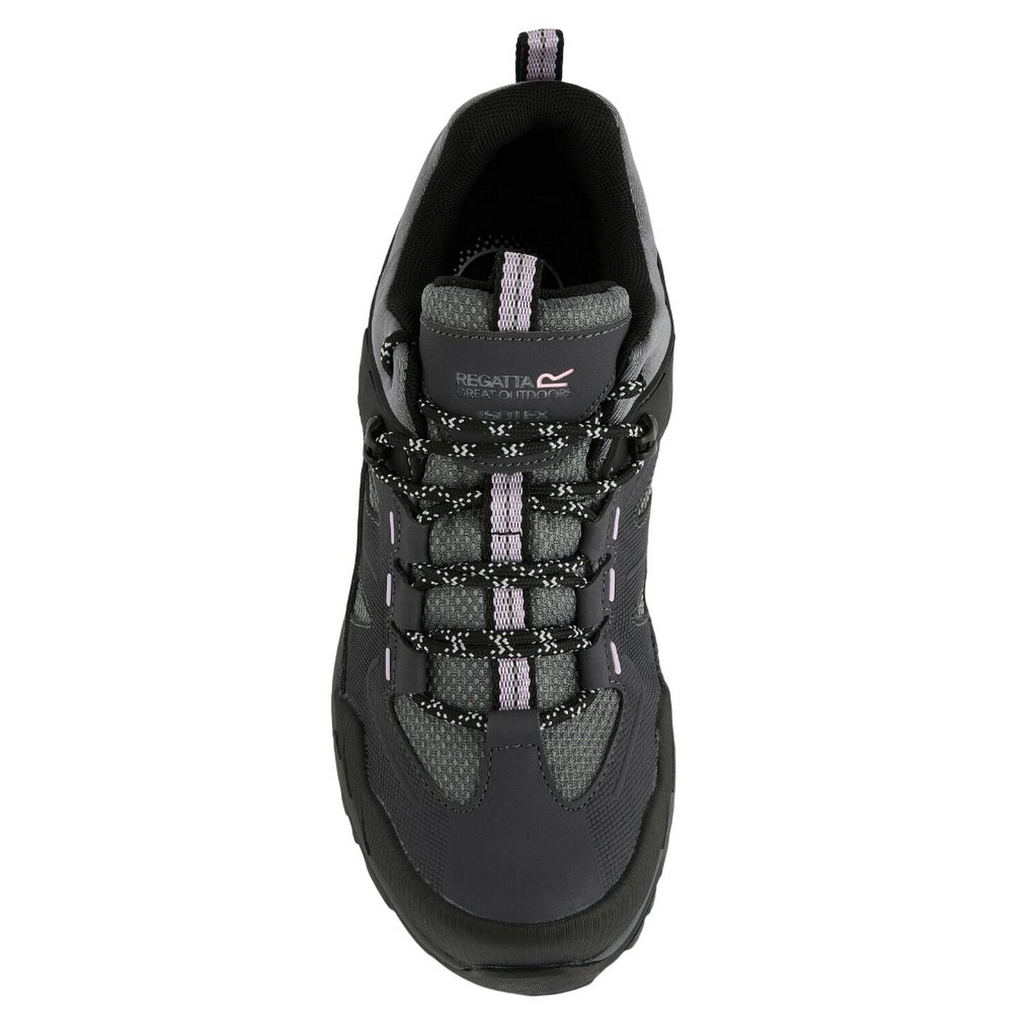 Chaussures De Marche REGEN Femme (Gris Phoque / Vieux Rose) 4/5