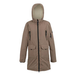 Veste Imperméable GWYNN Femme (Moka / Blanc Cassé)
