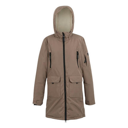 Veste Imperméable GWYNN Femme (Moka / Blanc Cassé)
