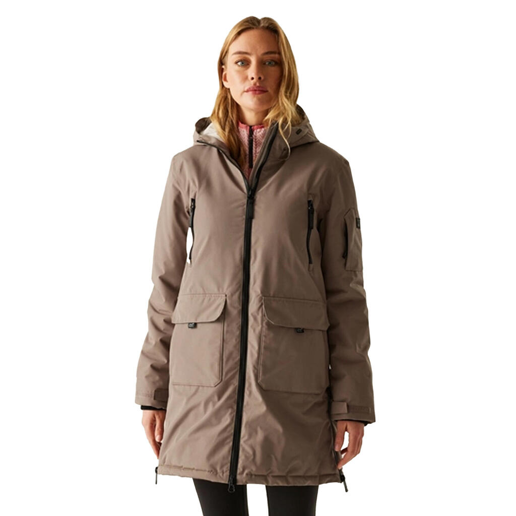 Womens/Ladies Gwynn Insulated Waterproof Jacket (Mocha/Perfectly Pale)