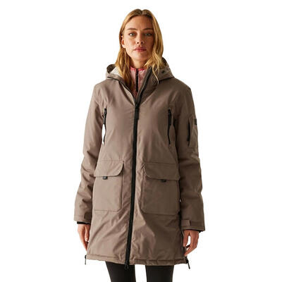 Giacca Impermeabile Donna Regatta Gwynn Moka Perfettamente Pallido
