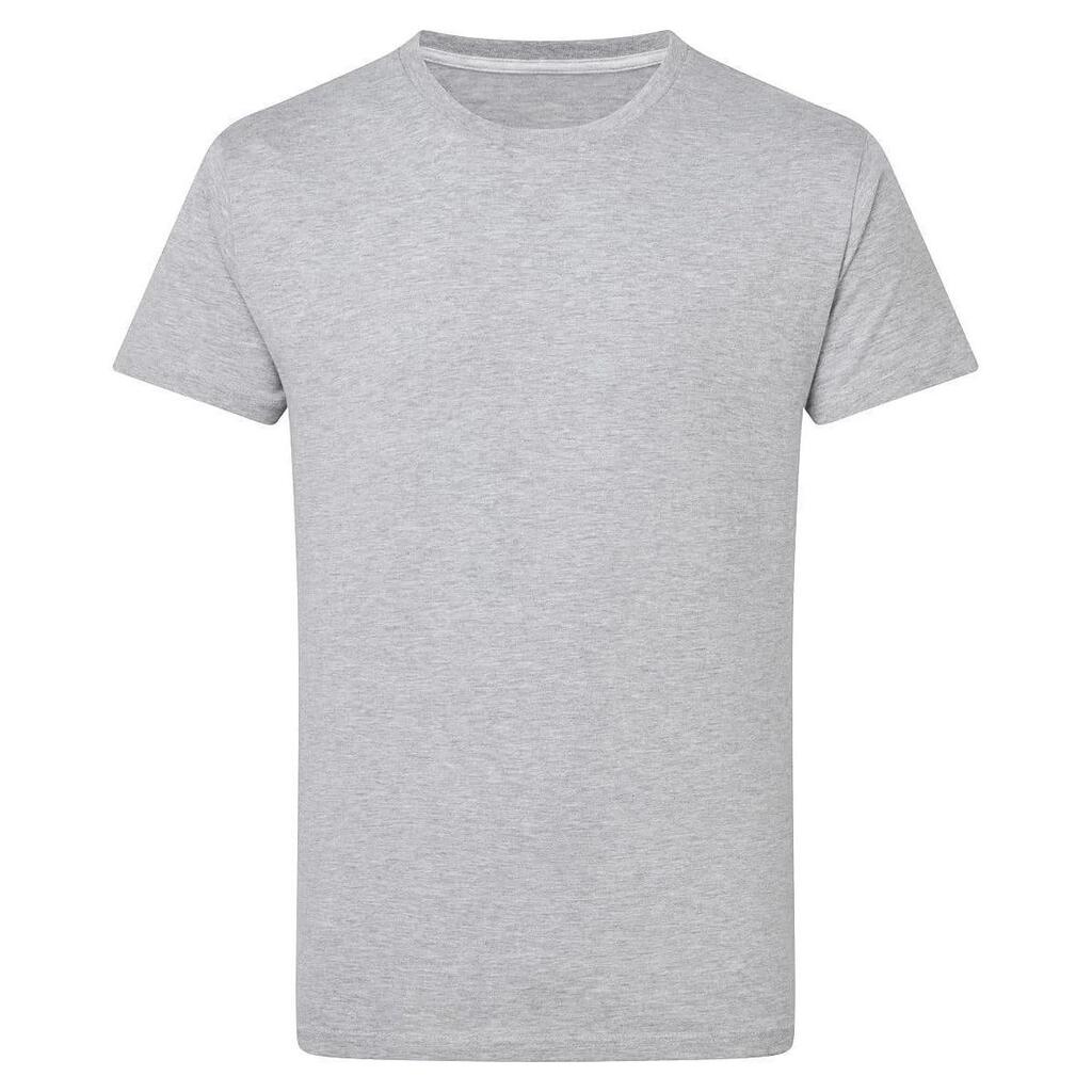 Mens Perfect Print Tee (Light Oxford)