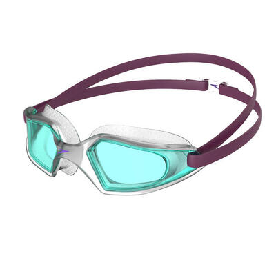 Kinder/kids hydropulse zwembril (diep pruim/helder/lichtblauw)