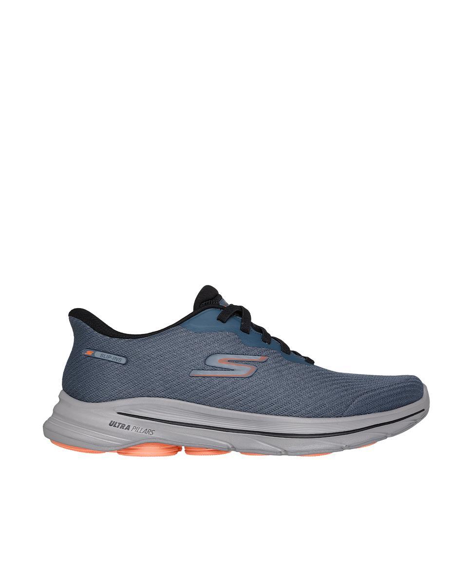 Baskets HOMME Skechers Slip-ins Go Walk 8 Pate BLEU 1/5