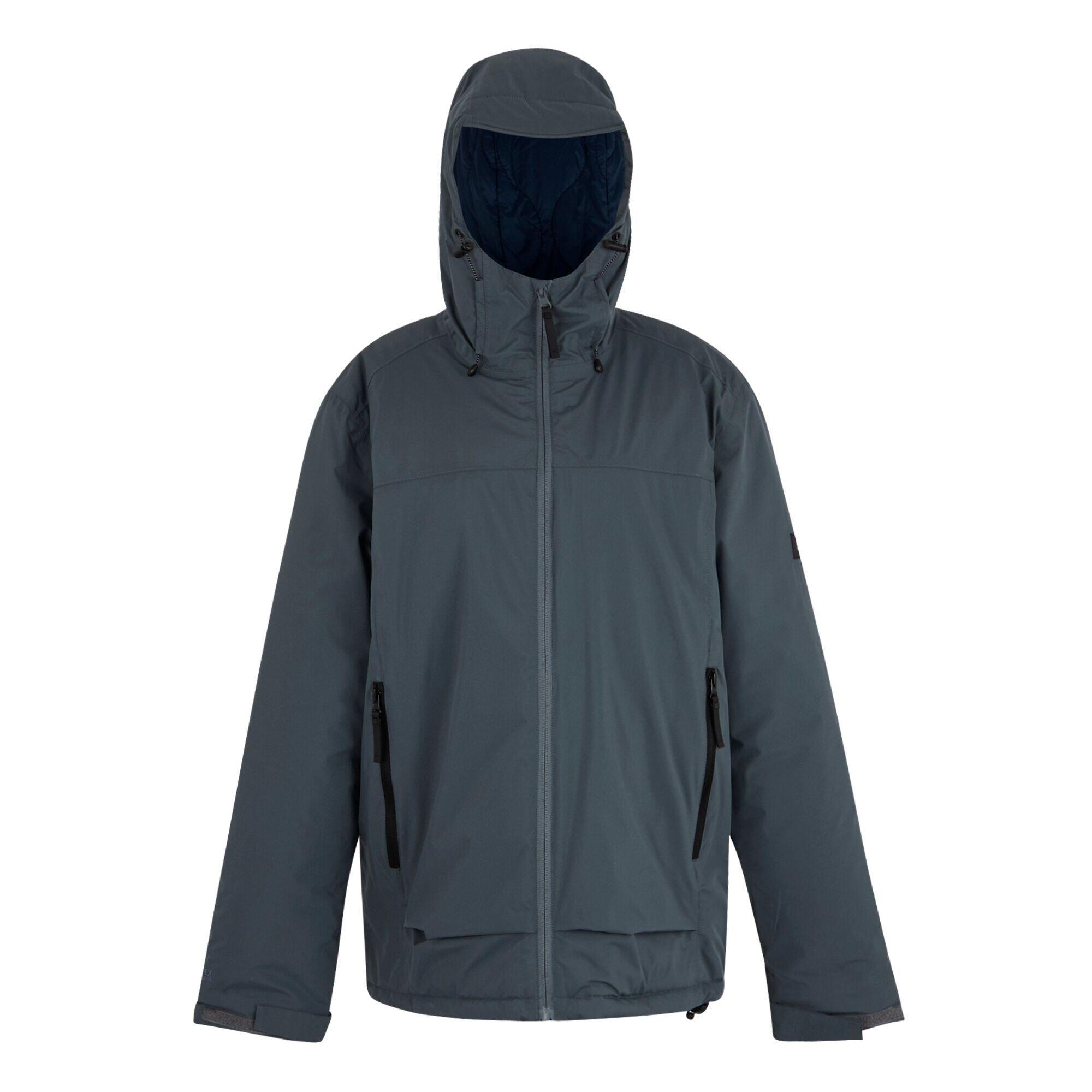 REGATTA Mens Insulated Waterproof Jacket (Stormy Weather/Moonlight Denim)