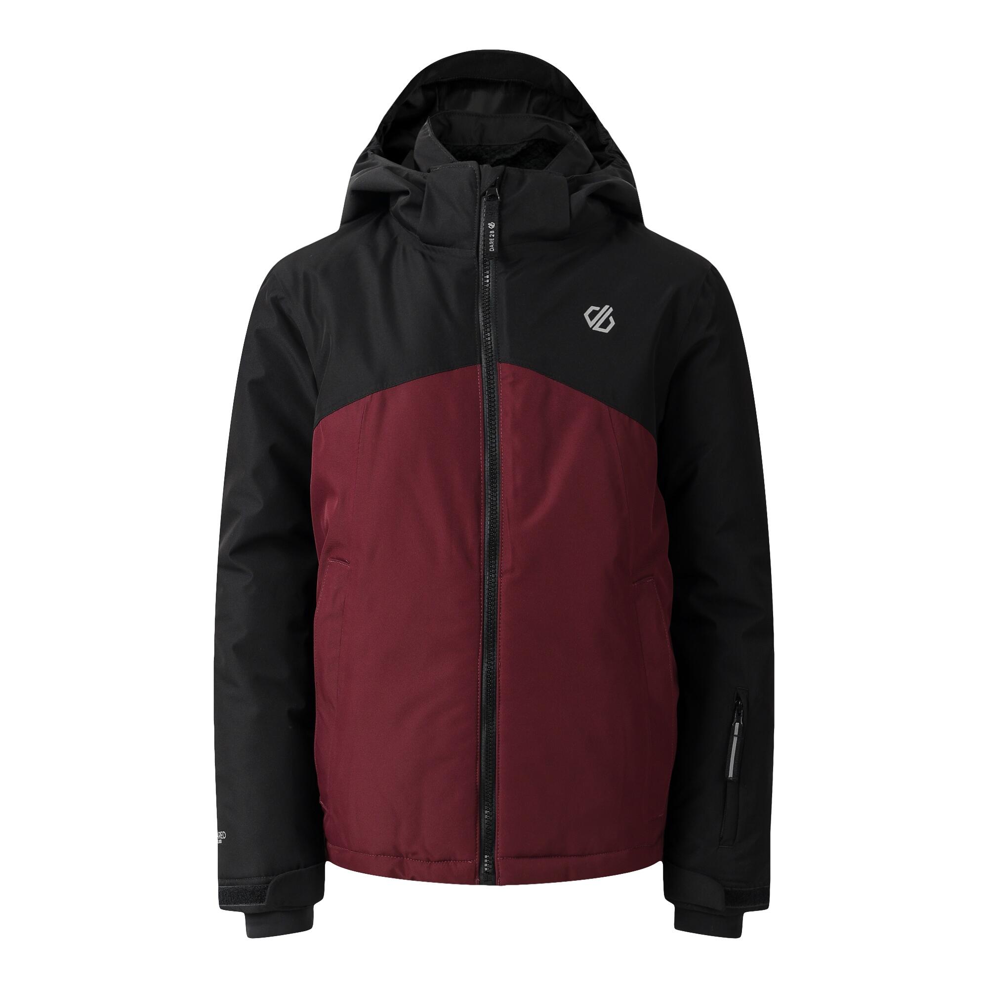 Dare 2b - Blouson De Ski Impose Enfant (noir / Figue) - Veste - Noir|rose - Decathlon