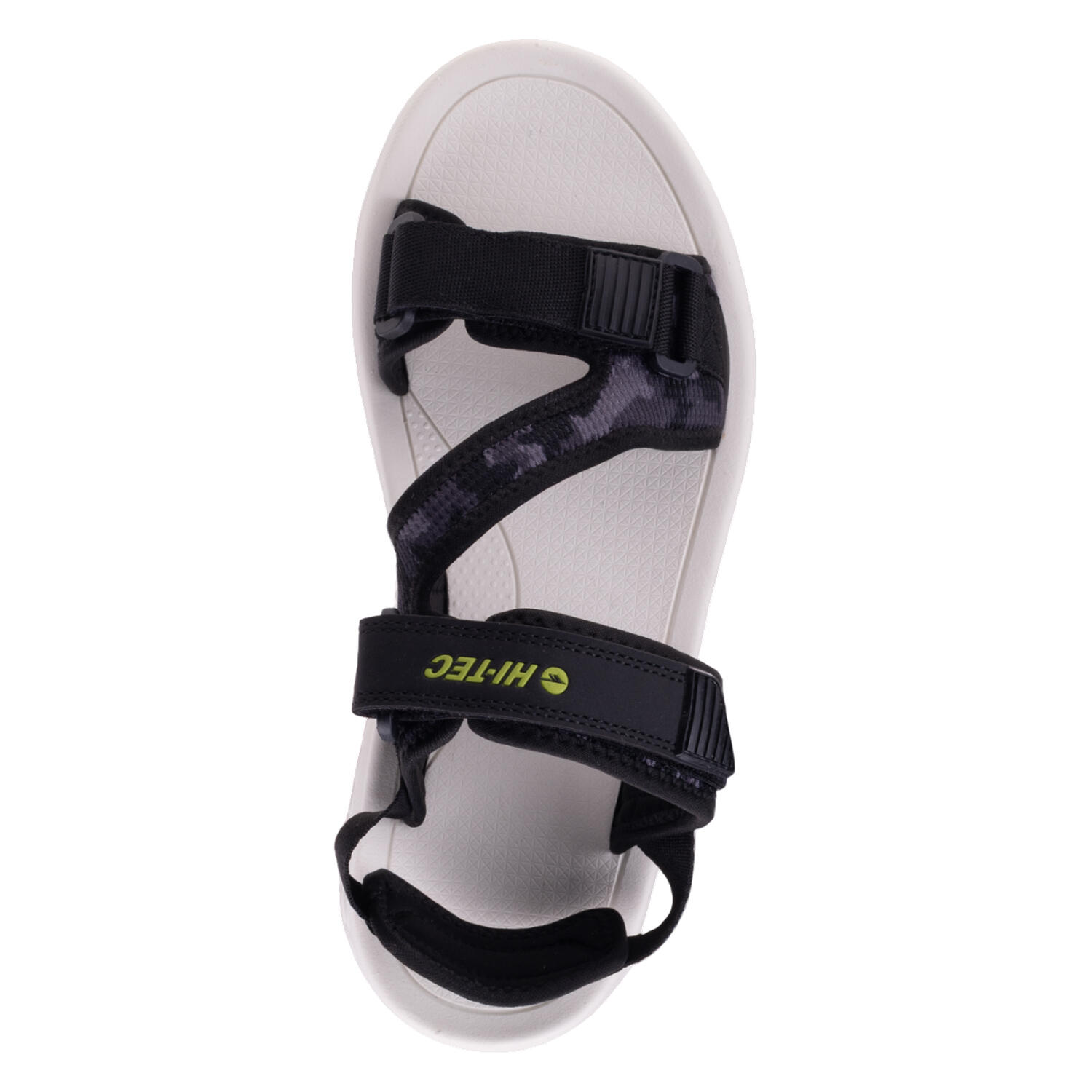 Sandalen "Tocel" Herren Schwarz/Mittelgrau/Limone 4/4