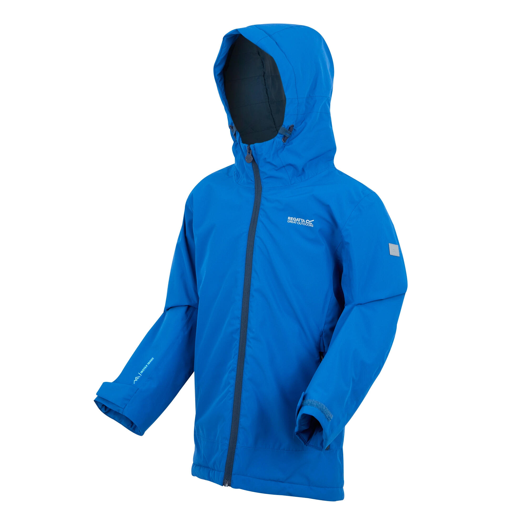 Veste Imperméable FRELTON Enfant (Bleu Plongée / Denim Sombre) 3/5
