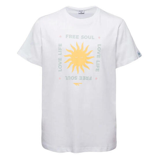 Tshirt SUNNY Enfant (Blanc / Sauge)