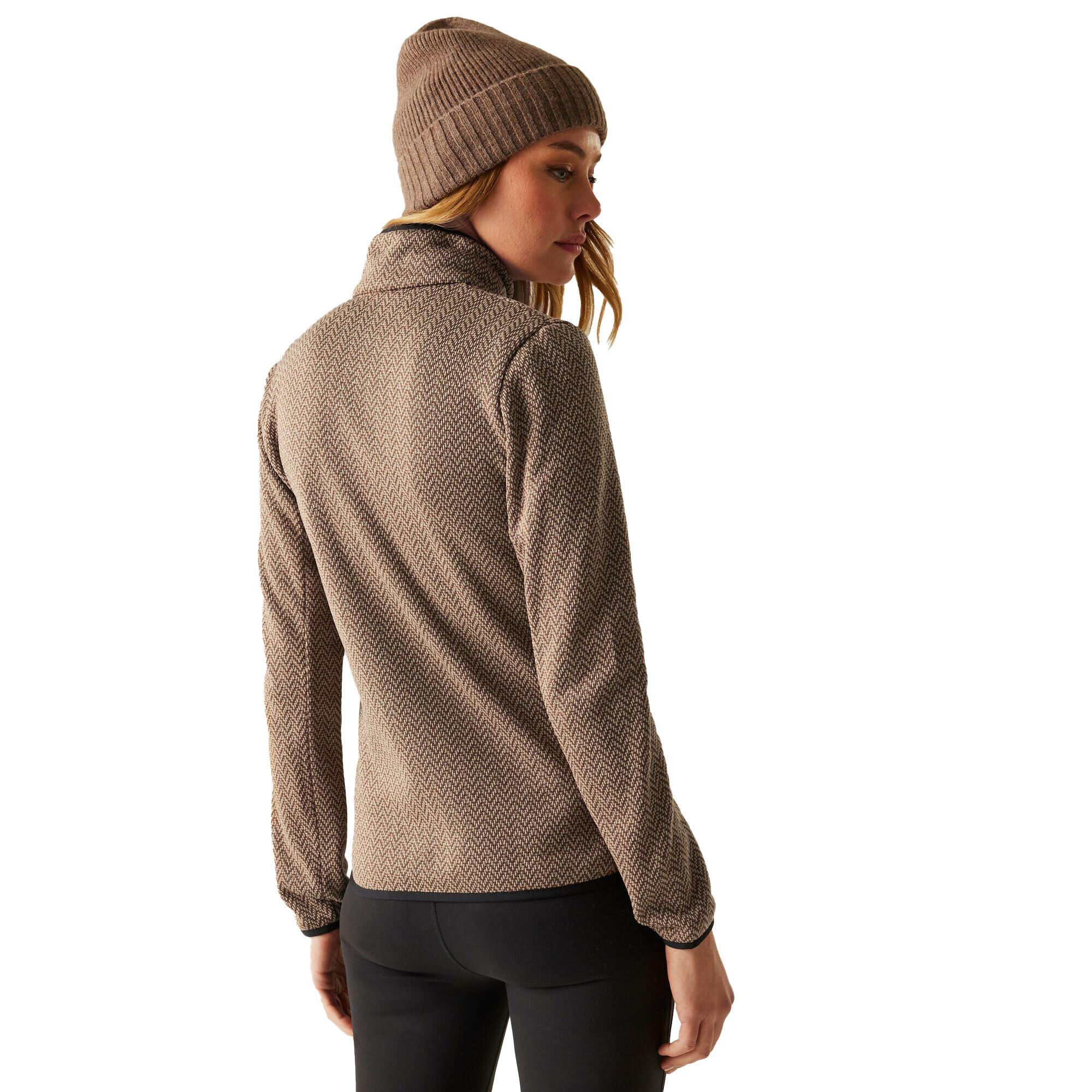 Forro Polar Elzie para Mujer Moca, Topo Suave 4/5
