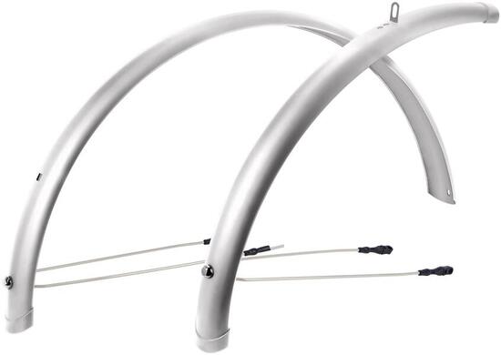 Contec spatbordset splash protect ct fender splash prot. 20 54mm silver shiny