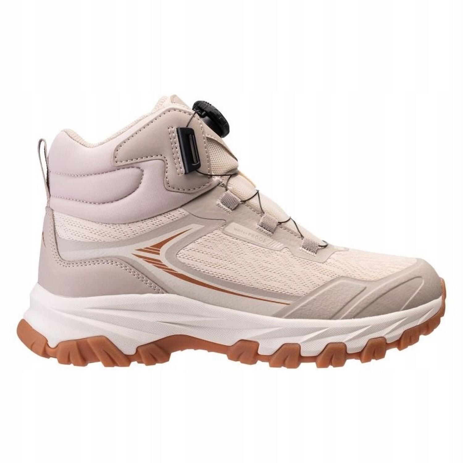 Elbrus - Chaussures Katrian Femme (blanc-beige / Beige Clair / Caoutchouc) - Bottes - Beige|marron|rose|vert - Decathlon