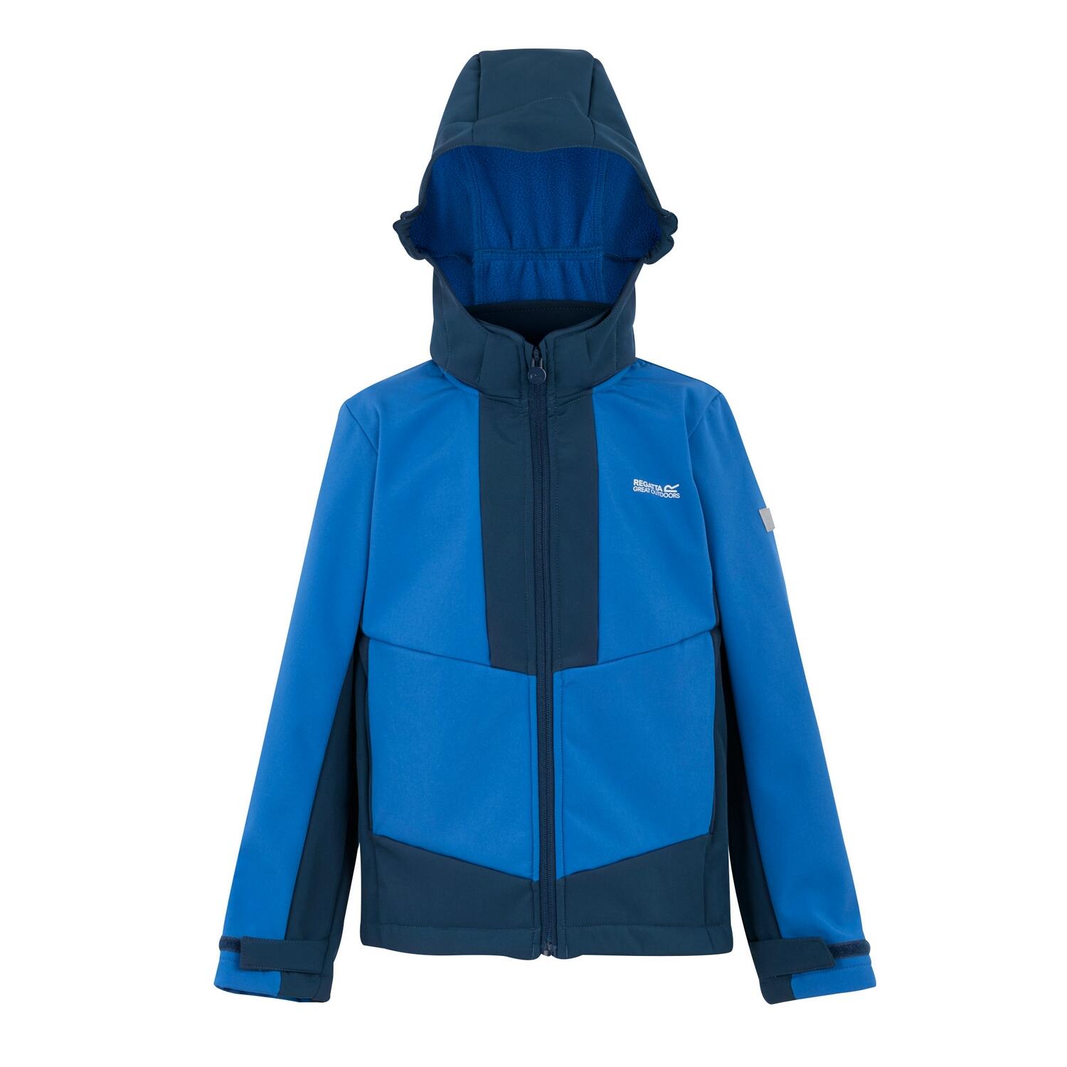 Regatta - Veste Softshell Haydenbury Enfant (bleu Plongée / Denim Sombre) - Veste - Bleu|vert - Decathlon