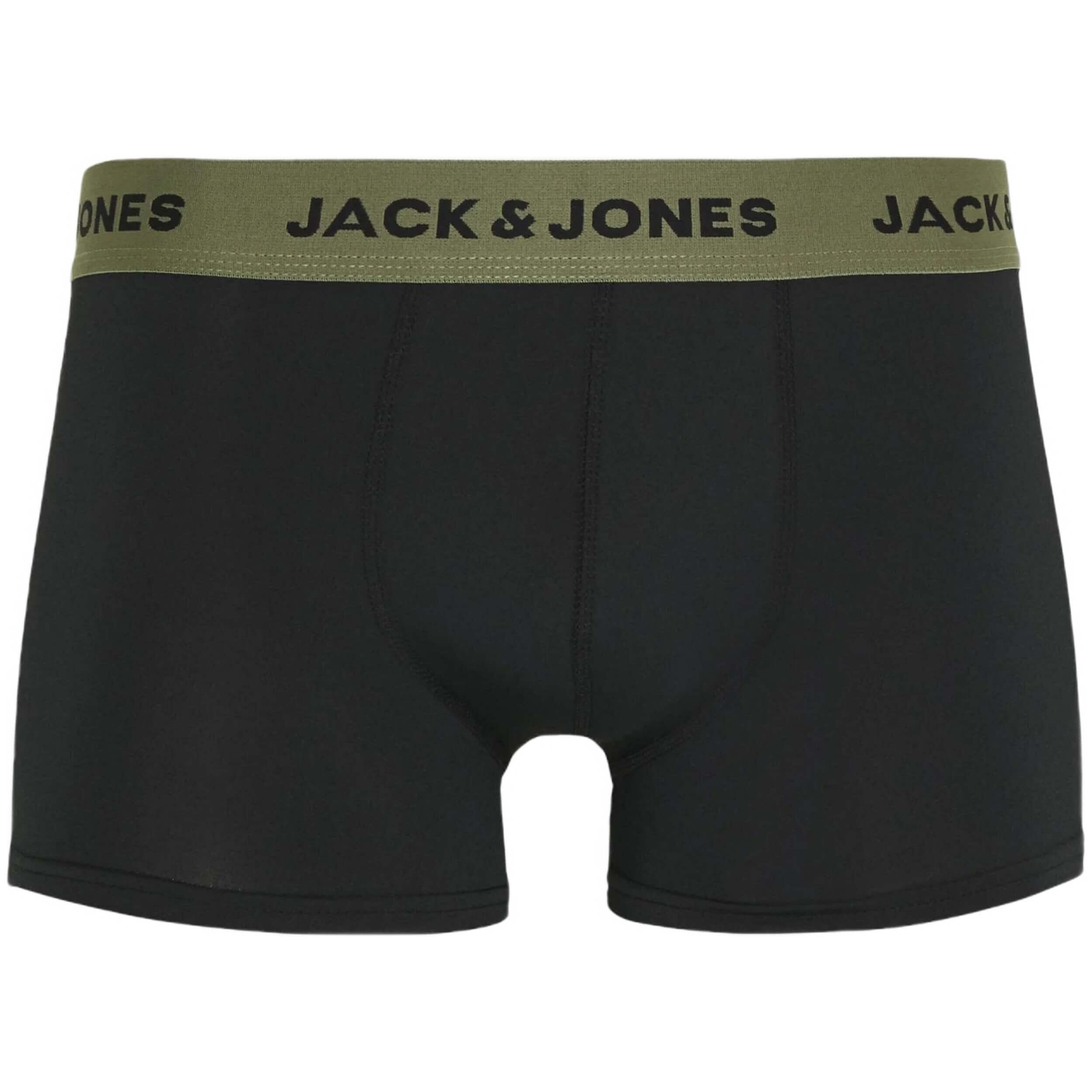 Pack de calzoncillos Jack&jones modelo 12194284-BLACK-BLACK para hombre 5/5
