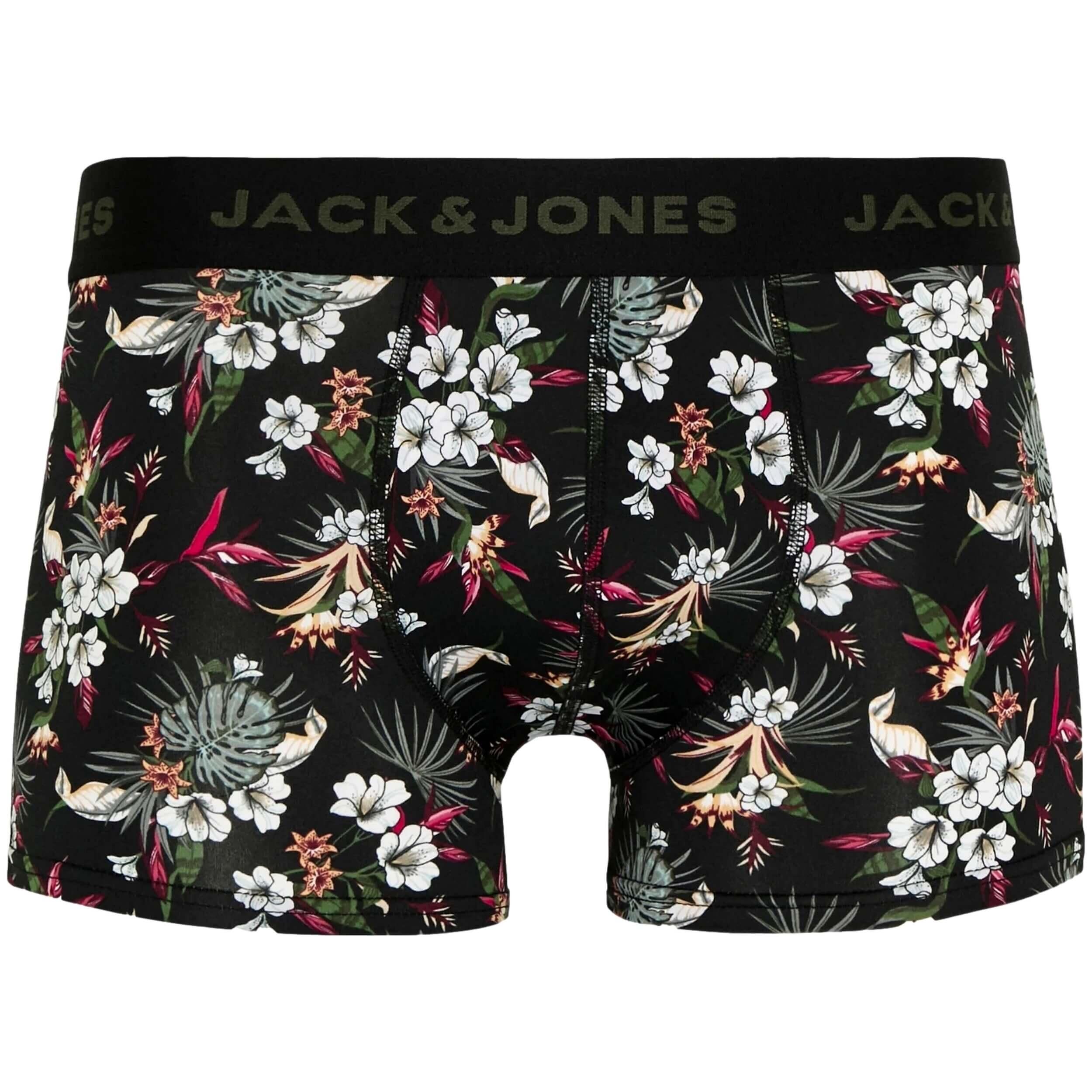 Pack de calzoncillos Jack&jones modelo 12194284-BLACK-BLACK para hombre 4/5