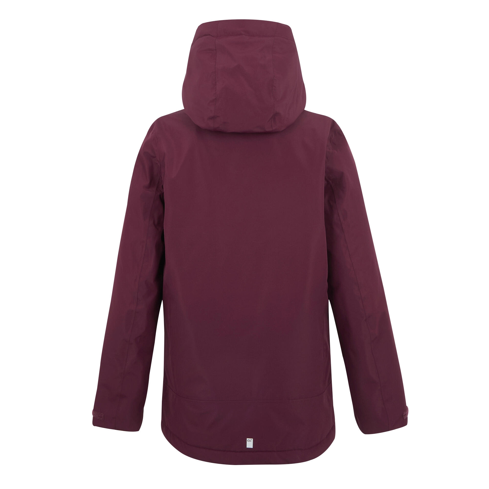 Frelton Waterdichte Jas voor Kinderen/Kinderen (Vijg/Dark Pimento) 2/5