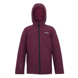 Veste Imperméable FRELTON Enfant (Figue / Rouge Sombre)