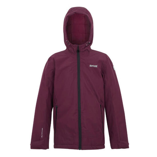 Veste Imperméable FRELTON Enfant (Figue / Rouge Sombre)