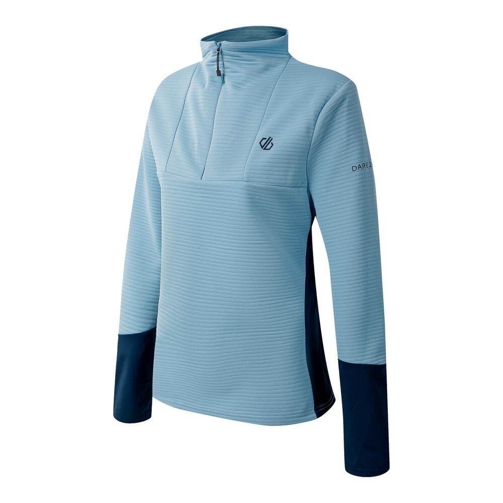 Haut De Sport Femme (Bleu Glacier / Bleu Marine) 3/5