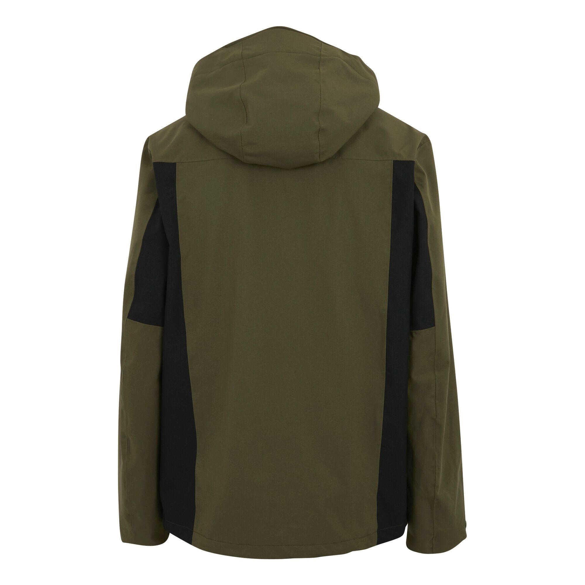 Veste Imperméable BIRCHDALE Homme (Vert Kaki Foncé / Noir) 2/5