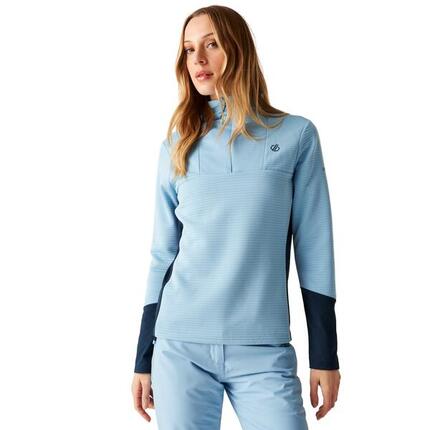 Haut De Sport Femme (Bleu Glacier / Bleu Marine)