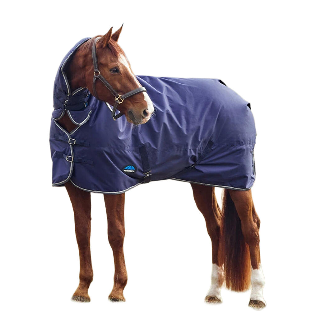Couverture D´extérieur Pour Chevaux COMFITEC TYRO (Noir / Cobalt) 3/3