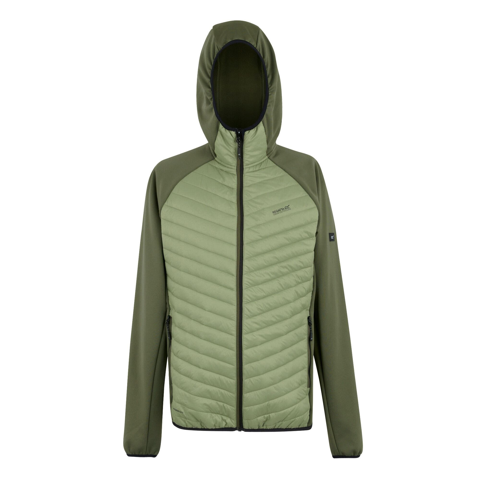 REGATTA Mens Andreson Hybrid Jacket (Olive Green/Olive Night)