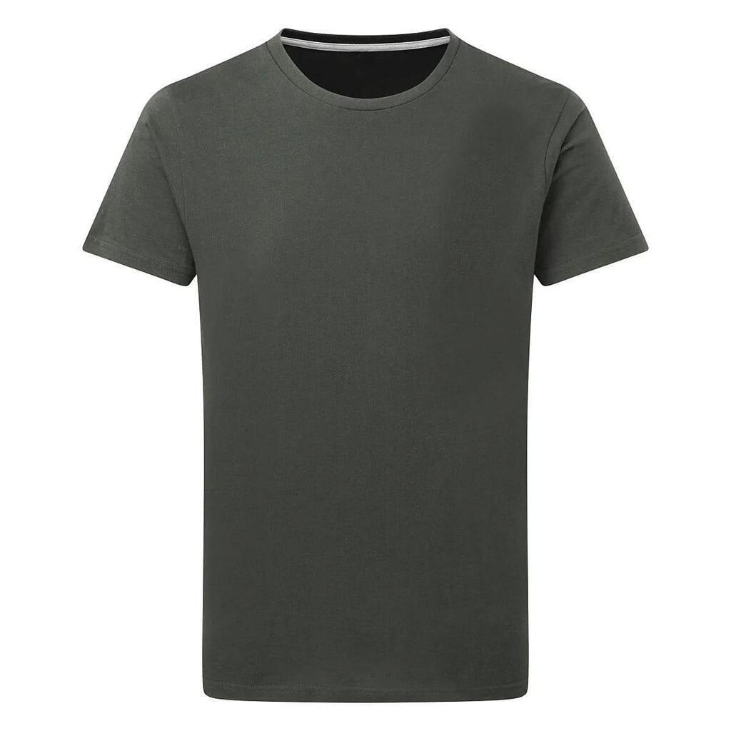 Mens Perfect Print Tee (Charcoal)