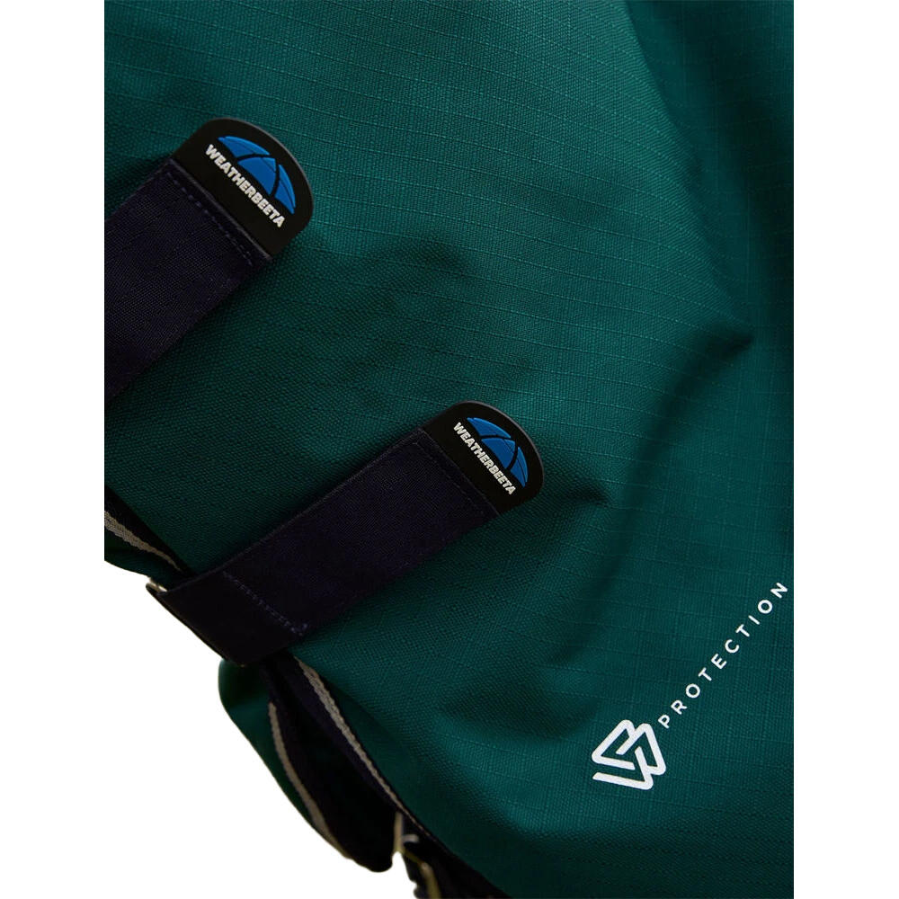 Comfitec Plus Dynamic Detachable Neck 220g Horse Turnout Rug (Forest Green/Navy) 4/4