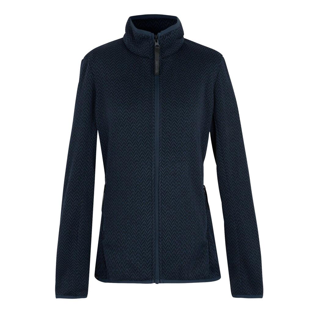 Womens/Ladies Elzie Full Zip Fleece Jacket (Navy/Sky Captain)